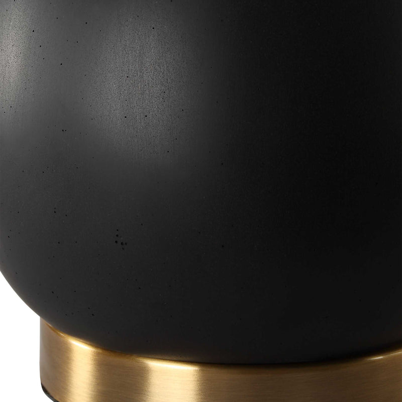 Uttermost 30360 Nocturnal Black Table Lamp
