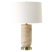 Uttermost 30409-1 Aubrey Travertine Table Lamp