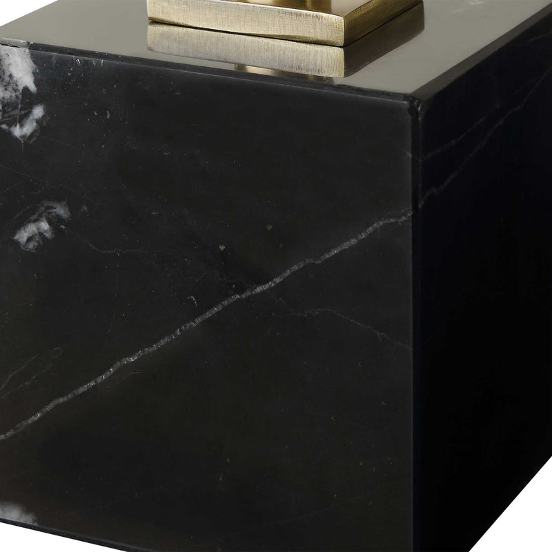 Uttermost 30410 Suranne Antique Brass Table Lamp