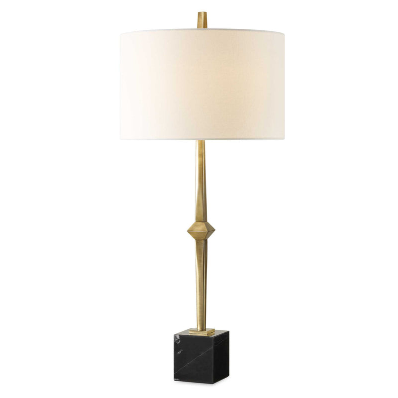 Uttermost 30410 Suranne Antique Brass Table Lamp