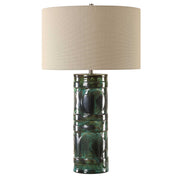 Uttermost 30396 Loch Green Glaze Table Lamp