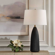 Uttermost 30299 Jett Black Table Lamp