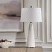 Uttermost 30319 Loire Ivory Glaze Table Lamp