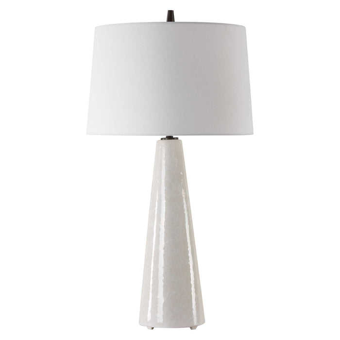 Uttermost 30319 Loire Ivory Glaze Table Lamp
