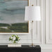 Uttermost 30343-1 Colette White Stone Table Lamp