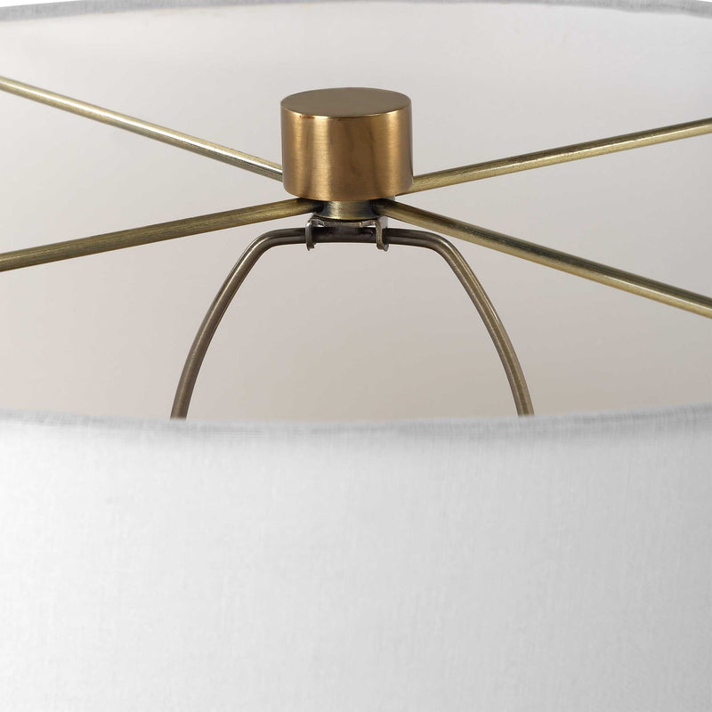 Uttermost 30293-1 Americana Aged Black Table Lamp