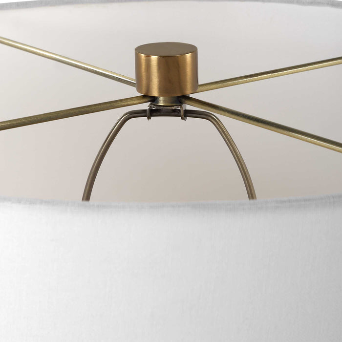 Uttermost 30293-1 Americana Aged Black Table Lamp