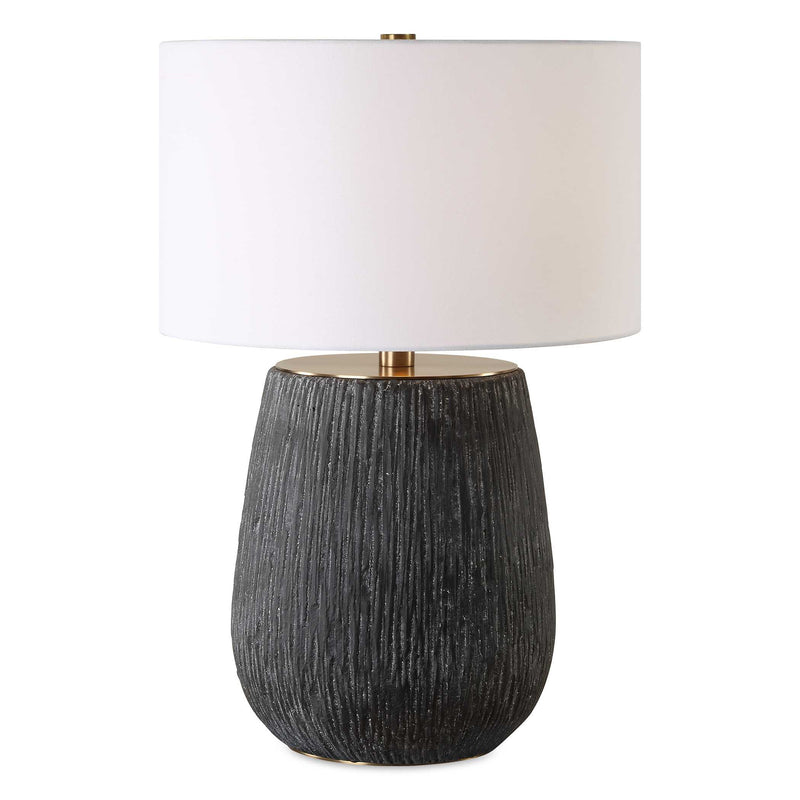 Uttermost 30293-1 Americana Aged Black Table Lamp