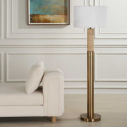 Uttermost 30294 Knox Travertine Floor Lamp