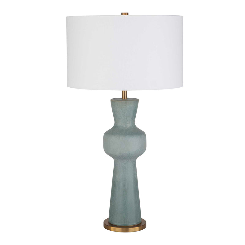 Uttermost 30382-1 Pollard Slate Green Table Lamp