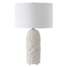 Uttermost 30393-1 Vieste White Table Lamp