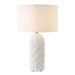 Uttermost 30393-1 Vieste White Table Lamp