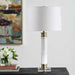Uttermost 30401-1 Plinth White Marble Table Lamp