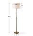 Uttermost 30352 Quite The Buzz Floor Lamp