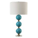 Uttermost 30362-1 Palawan Blue Glaze Table Lamp