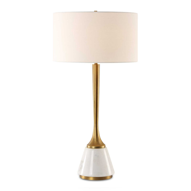 Uttermost 30365 Avola White Marble Table Lamp