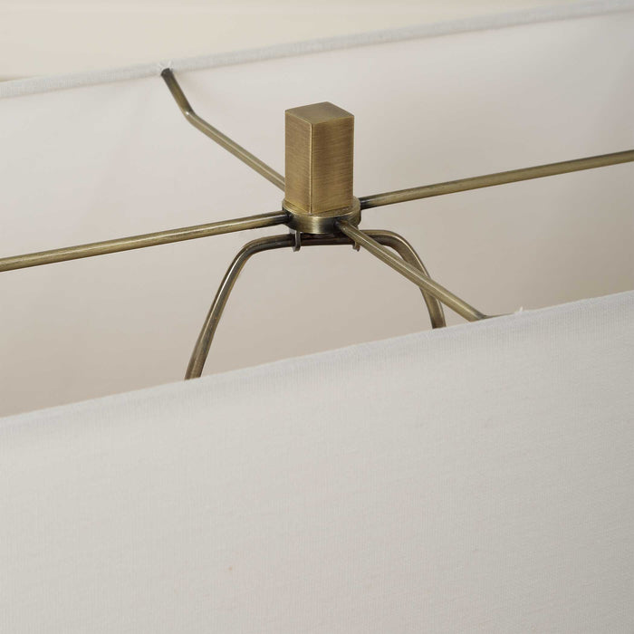 Uttermost 30402 Turning Point Travertine Table Lamp