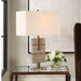 Uttermost 30402 Turning Point Travertine Table Lamp