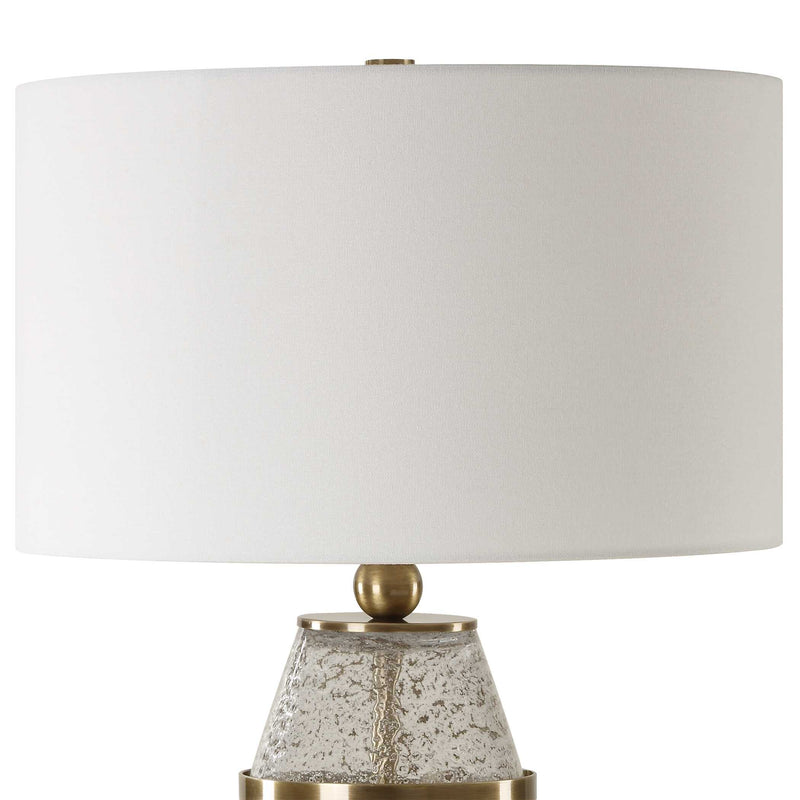 Uttermost 30405 Out Of Time Seeded Glass Table Lamp