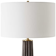 Uttermost 30404-1 Forage Dark Scalloped Table Lamp