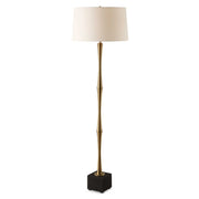 Uttermost 30416 Shino Antique Brass Floor Lamp