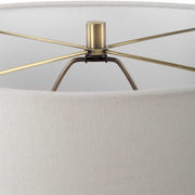 Uttermost 30412 Strata Tan Glaze Table Lamp