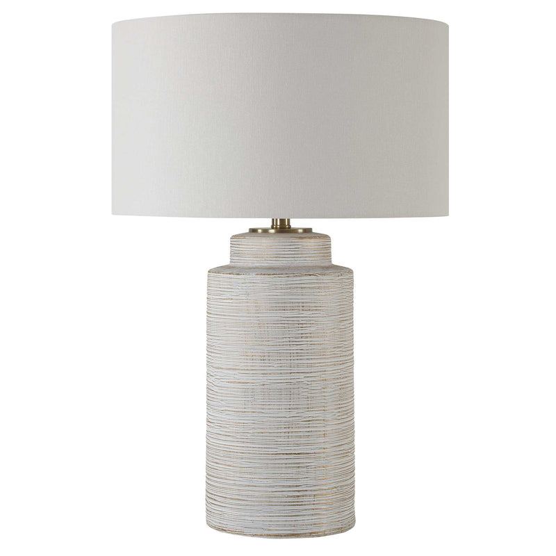 Uttermost 30419 Crimp Ribbed Table Lamp