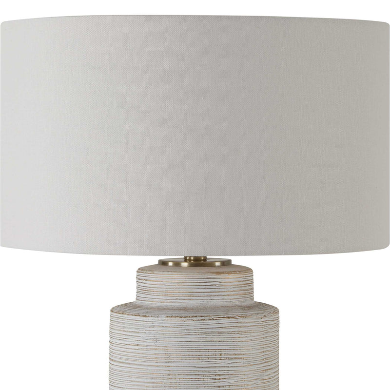 Uttermost 30419 Crimp Ribbed Table Lamp
