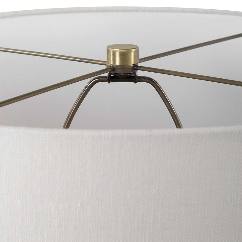 Uttermost 30419 Crimp Ribbed Table Lamp