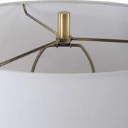 Uttermost 30350 Meltdown Ivory Teal Table Lamp