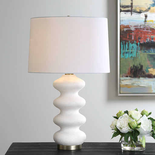 Uttermost 30389-1 Liora White Table Lamp