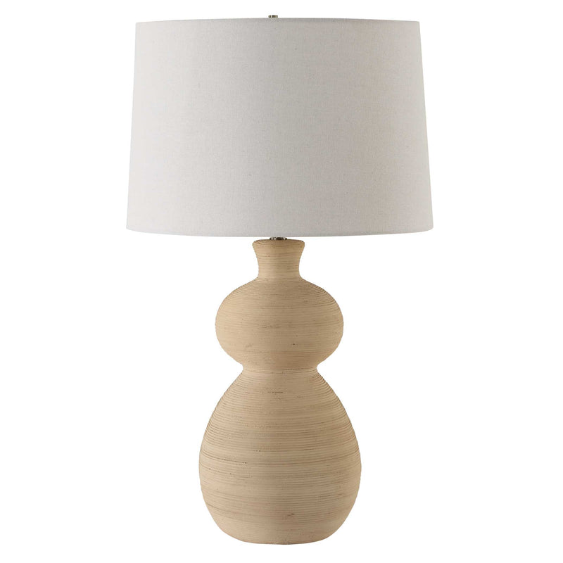 Uttermost 30383-1 Pueblo Fired Clay Table Lamp
