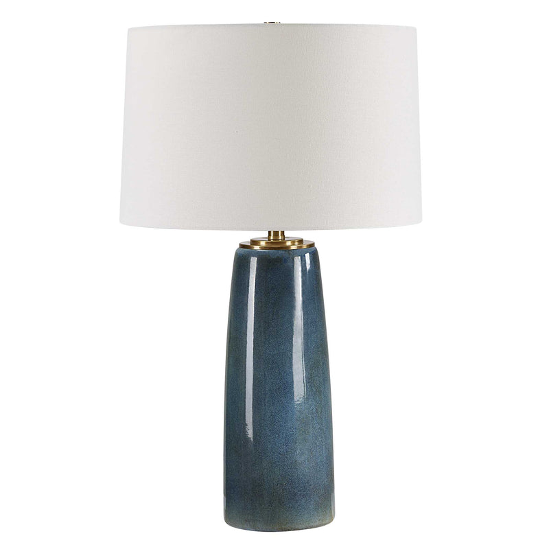 Uttermost 30363-1 Submerged Deep Blue Table Lamp