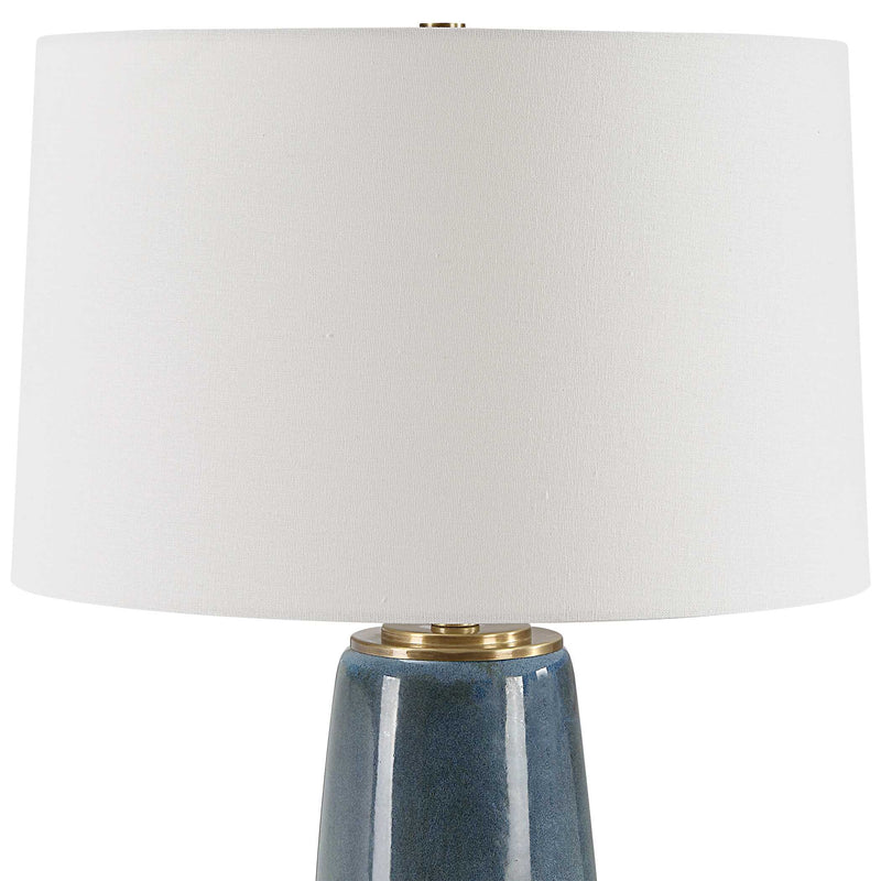 Uttermost 30363-1 Submerged Deep Blue Table Lamp
