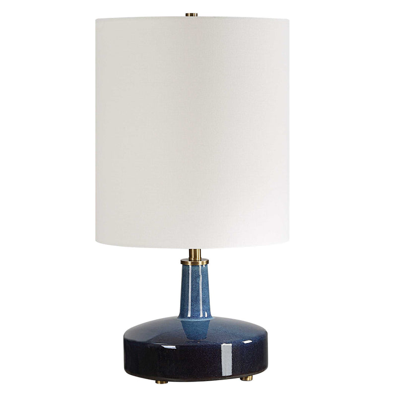 Uttermost 30364-1 Abyss Blue Table Lamp