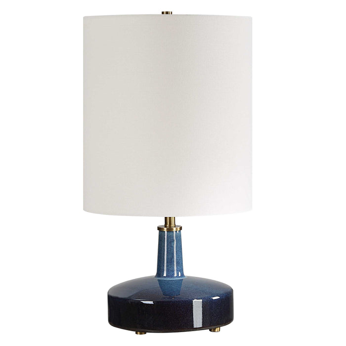 Uttermost 30364-1 Abyss Blue Table Lamp