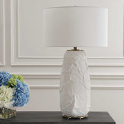 Uttermost 30421 Vida White Table Lamp
