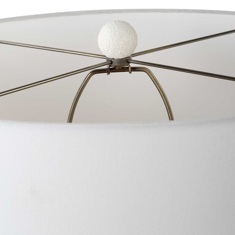 Uttermost 30421 Vida White Table Lamp