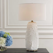 Uttermost 30421 Vida White Table Lamp