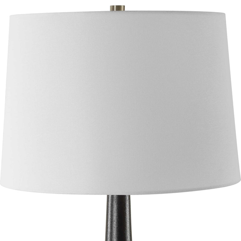 Uttermost 30353-1 Foster Black Glaze Table Lamp