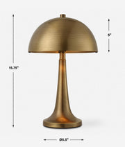 Uttermost 30413-1 Dame Brass Table Lamp