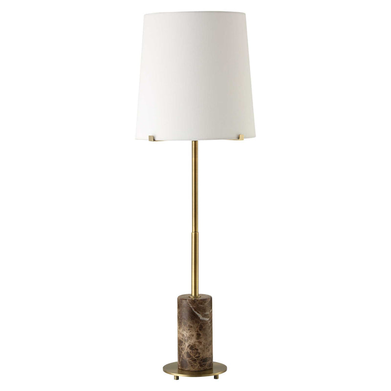 Uttermost 30422 Sepia Brown Marble Buffet Lamp