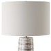 Uttermost 30426 Haven White Glaze Table Lamp
