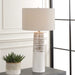 Uttermost 30426 Haven White Glaze Table Lamp