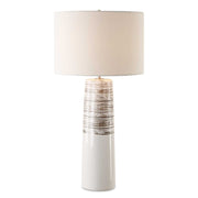 Uttermost 30426 Haven White Glaze Table Lamp