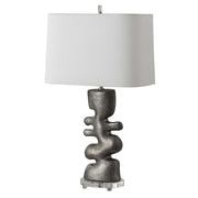 Uttermost 30408-1 Free Flowing Nickel Table Lamp