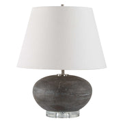 Uttermost 30430-1 Beckley Gray Stone Table Lamp