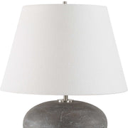 Uttermost 30430-1 Beckley Gray Stone Table Lamp