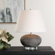 Uttermost 30430-1 Beckley Gray Stone Table Lamp