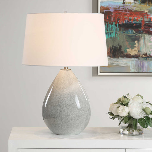 Uttermost 30432 Moray Gray Glaze Table Lamp